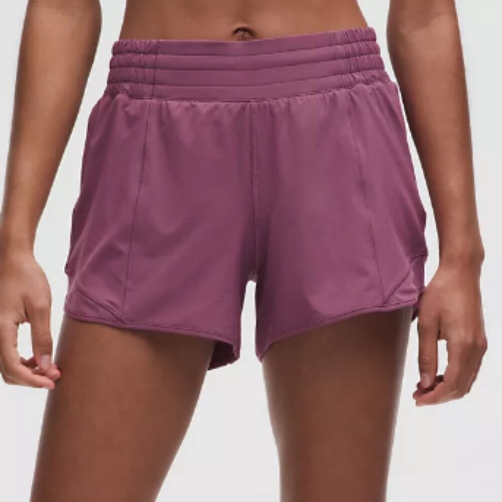 Lululemon Hotty Hot High-Rise Lined Short 4”